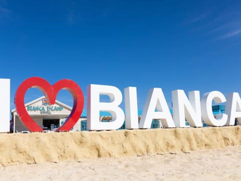 Bianca Island Utopia snorkeling tour with vibrant coral reefs, beach relaxation, and foam party fun in the Red Sea near Hurghada.